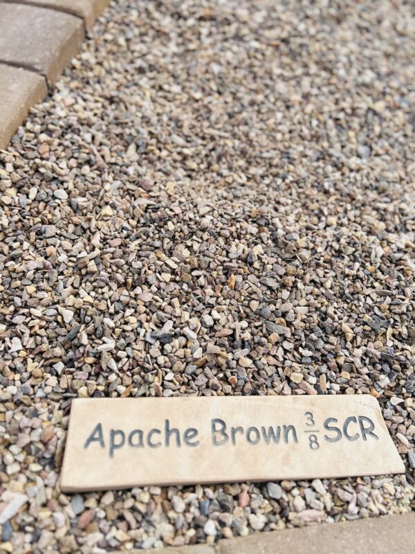 Apache Brown 3/4" Screened