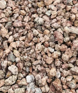 Rainbow Mist 1/2" screened landscape rock